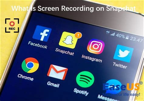 What Is Screen Recording on Snapchat [2024 Newest]